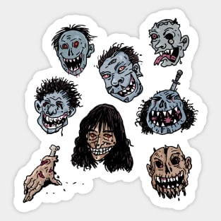 Zombie Family Sticker